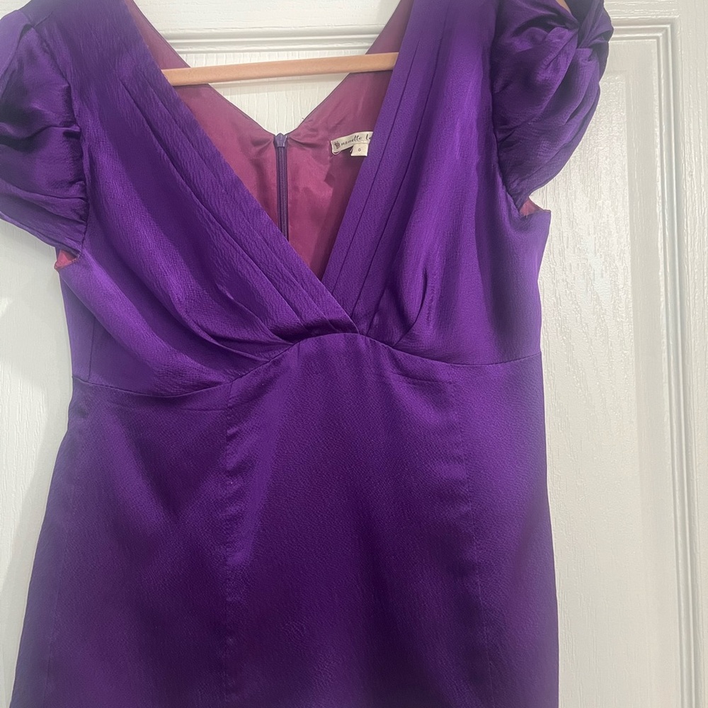 Nanette Lepore Sz 6 Purple Top